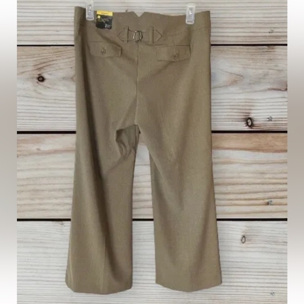 NWT Lane Bryant Women’s Size 2 PETITE Beige‎ Houston Trouser Dress Pants - Picture 2 of 7